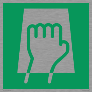 E906 safe condition push pad to open